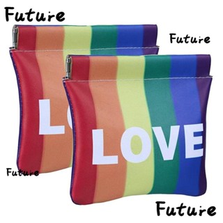 Future กระเป๋าใส่เครื่องสําอาง ลิปสติก กุญแจ ขนาดเล็ก สําหรับเดินทางกลางแจ้ง
