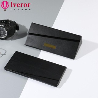 Lveror แว่นตา ทรงสามเหลี่ยม พับได้ เรียบง่าย