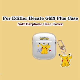 【จัดส่งรวดเร็ว】เคสหูฟัง แบบนิ่ม แบบใส ลายการ์ตูน สําหรับ Edifier Hecate GM3 Plus Edifier Hecate GM3 Plus