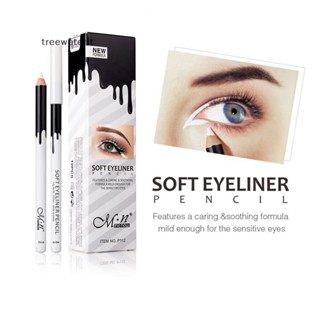 Tr ดินสอเขียนคิ้ว อายไลเนอร์ กันน้ํา สีขาว 12 ชิ้น ต่อล็อต TH