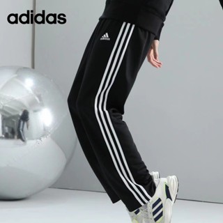 Adidas ของแท้ 100% กางเกงขาสามส่วน ปักลายโลโก้ สไตล์คลาสสิก สําหรับผู้ชาย