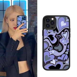 เคสป้องกันโทรศัพท์มือถือ ลาย Park Chae Young สีม่วง สไตล์ยุโรป อเมริกัน สําหรับ iPhone 14 11pro xsmaxs 12 78plus 13