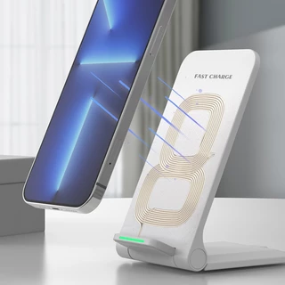 [🇹🇭⚡12hจัดส่ง] 60W พับ Wireless Charger Stand Pad สําหรับ iPhone 14 13 12 11 Pro X XS Max XR Samsung S21 S20 Fast Charging Dock Station ผู้ถือโทรศัพท์