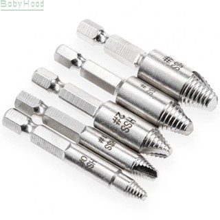 【Big Discounts】5Pcs/Set Broken Wire Extractor Set Screw Extractor Sliding Thread Removal Tool#BBHOOD