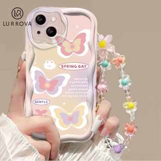 Samsung A54 A04E A51 A52 A34 A32 A23 A13 A12 A02S A03S A04 A50 A50S A30S M12 M04 M40S เคสโทรศัพท์ซิลิโคนผีเสื้อสวยงาม