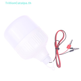 Trillioncatalpa หลอดไฟ 12V 40W พร้อมคลิปหนีบสายไฟ Led คุณภาพสูง สําหรับตลาดกลางคืน