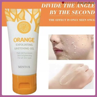 Mintox Orange Body Lotion Scrub Exfoliating Gel Face Body Facial Exfoliating Scrub Skin Cleansing cod