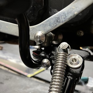 ตัวอุดพักเท้า ตัวอุดคันเกียร์ W 1 2 5 มีหลายลาย // NB_Motor