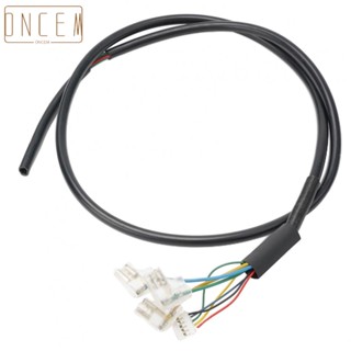 【ONCEMOREAGAIN】Motor Cable Black Connector Electric Bike Electric Scooter Plastic+metal