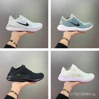 Free RN FLYKNIT 2018 Barefoot 5.0 รองเท้าวิ่งแฟชั่น สําหรับผู้ชาย และผู้หญิง