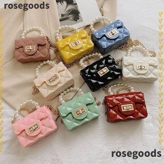 Rosegoods1 กระเป๋าสะพายไหล่ เนื้อเจลลี่ ขนาดเล็ก แฟชั่นสําหรับผู้หญิง