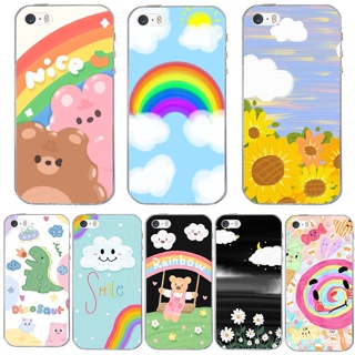 เคสซิลิโคน TPU นิ่ม แบบใส สําหรับ IPhone 4/4S 5/5S/se (2016) 6/6S se(2020)se(2022)