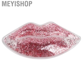 Meyishop Gel Ice Pack LipShaped Reduce Swelling LeakageProof Hot Cold Compress BT0