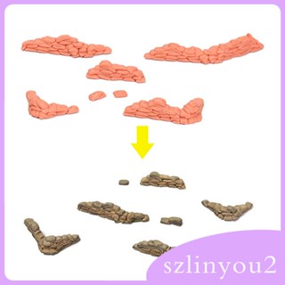 [szlinyou2] ชุดโมเดลไดโอราม่า 1/72 สําหรับรถไฟ ภูมิทัศน์ขนาดเล็ก