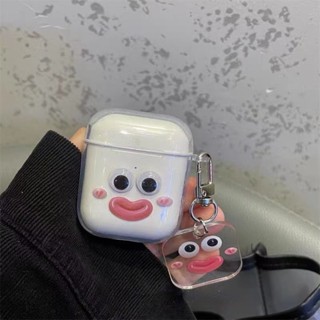 เคสหูฟังบลูทูธไร้สาย แบบนิ่ม ลายการ์ตูนไส้กรอกตลก สําหรับ Airpods 1 2 Pro 3