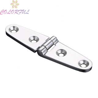 【COLORFUL】Marine grade solid stainless steel strap hinge ideal for boat doors and cabinets