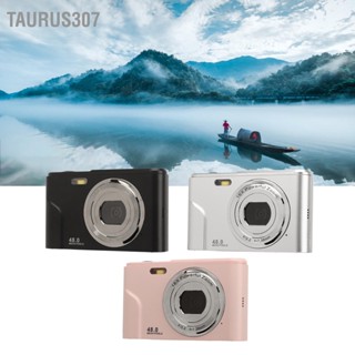 Taurus307 กล้องดิจิตอล 48MP 16X ซูม 1080P HD 2.4 นิ้ว IPS จอแสดงผล Mini Compact Pocket Camera US Plug 100-240V