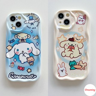 เคสโทรศัพท์มือถือ ขอบโค้ง ลายโดนัท สุนัข กระต่ายน่ารัก สําหรับ Samsung Galaxy A02S A03S A04S A13 A14 A20S A30S A21S A22 A23 A24 A31 A32 A33 A34