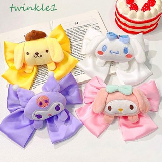 Twinkle1 กิ๊บติดผม ลายการ์ตูน Kuromi โบ Melody เครื่องประดับผม สําหรับตุ๊กตา