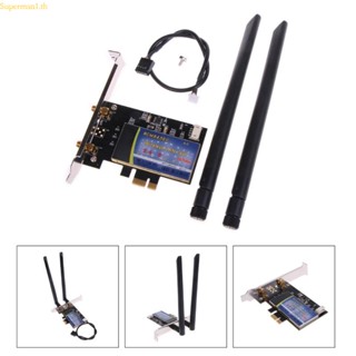 อะแดปเตอร์การ์ดที่ดีที่สุด BCM94360 1200M PCI-e PCIE 1X X16 WiFi สําหรับ Hackintosh Win10