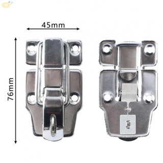 【VARSTR】Lock Buckle 7.6*4.5cm Buckle Iron Chrome Color Iron Buckle Retro Design