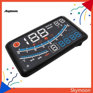 Skym* ระบบเตือนความเร็วสูง GPS HUD OBD2 55 นิ้ว สําหรับรถยนต์