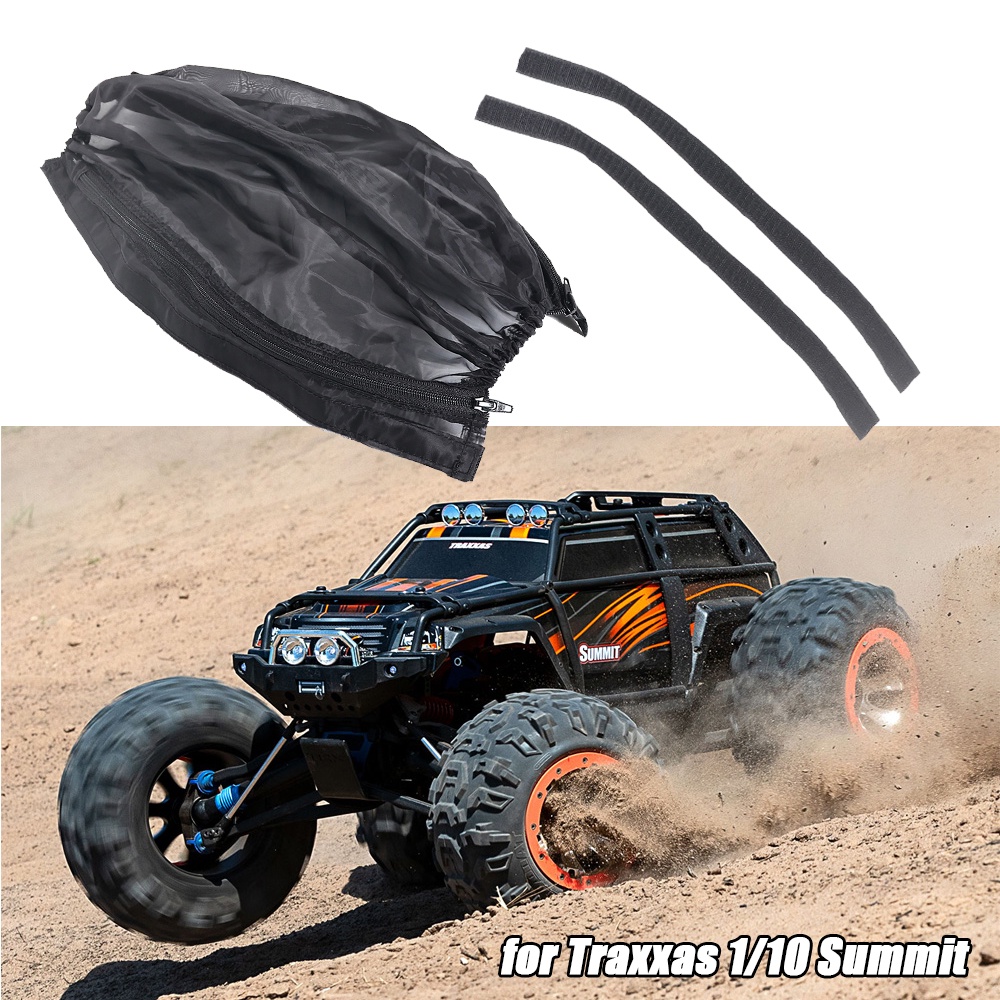 ตาข่ายไนล่อน กันฝุ่น มีซิป สําหรับรถบรรทุกบังคับวิทยุ Arrma Big Rock 1/10 Summit E-Revo