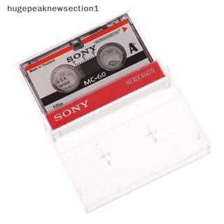 Hugepeaknewsection1 เทปคาสเซ็ตเปล่า พร้อมเทปบันทึกเสียงแม่เหล็ก 60 นาที สําหรับ Sony-3MC