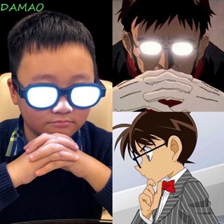 Damao แว่นตาไฟ LED EVA ลายการ์ตูนอนิเมะญี่ปุ่น Ikari Gendou Detective Conan