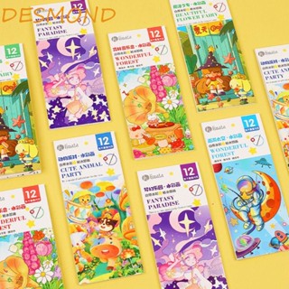 Desmond Gouache หนังสือภาพกราฟฟิตี้ การ์ตูน Fairy Tale สีน้ํา ของเล่นเด็ก DIY เพื่อการศึกษาเด็ก / เด็ก