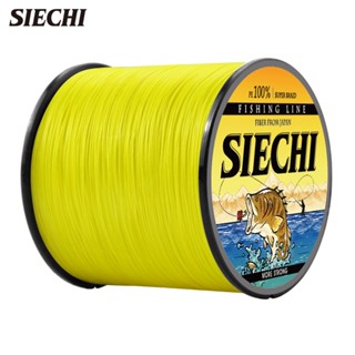 Siechi สายเอ็นตกปลาน้ําเค็ม PE 100% 12-83LBPE 300 ม. หลากสี 4 เส้น