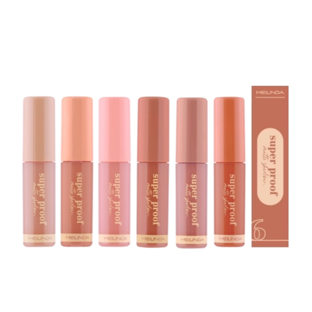 MEI LINDA SUPER PROOF MATTE SHADOW EYESHADOW (MC3119) : meilinda เมลินดา ซูเปอร์ พรูฟ แมทท์ อายแชโดว