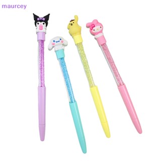 Maurcey Sanrio ปากกาเจล ลายการ์ตูนอนิเมะ Kawaii Diamond Crystal Sig สําหรับนักเรียน