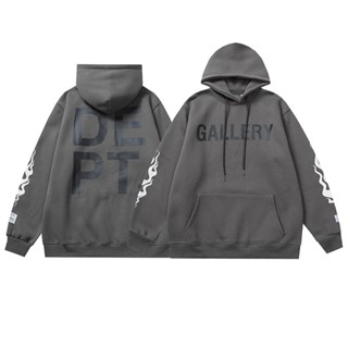 Gallery dept เสื้อฮู้ดดี้ ลายเปลวไฟ