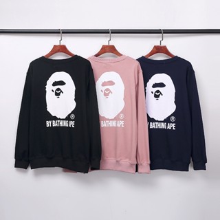 A BATHING APE เสื้อกันหนาว ปักลาย Ape ขนาดใหญ่