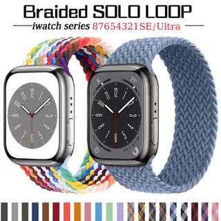 สายนาฬิกาข้อมือไนล่อน สําหรับ Iwatch band 44 มม. 42 มม. 40 มม. 38 มม. Iwatch 45 มม. 41 มม. Ultra 49 มม. Iwatch series 8 7 8 3 5 SE 6