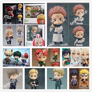 โมเดลฟิกเกอร์ รูปการ์ตูน Nendoroid Genshin Impact JoJos Bizarre Adventure Chainsaw Man My Hero Academia ของเล่นสําหรับเด็ก