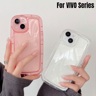 เคสโทรศัพท์มือถือ ป้องกันเลนส์ สีแคนดี้ สําหรับ VIVO V25 V23 V20 S1 Pro V25E V23E Y91C Y1S Y93 Y91i Y95