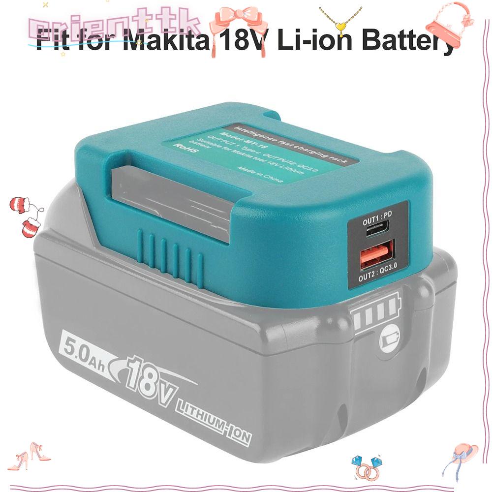 Orienttk อะแดปเตอร์ชาร์จ USB สําหรับ Makita Dewalt Milwaukee