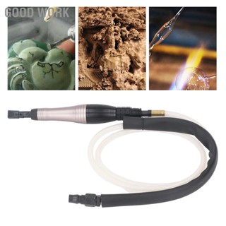 Good Work Pen Type Air Die Grinder with 3mm Chuck Micro Ultrasonic File for Processing Metal and Stone