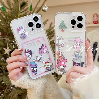 เคสโทรศัพท์ซิลิโคน tpu แบบนิ่ม ลายการ์ตูน Sanrio สําหรับ Samsung A02 A03 A03s a02s A10 A10s A12 A13 A20S A21s A22 A23 A30 A31 A32