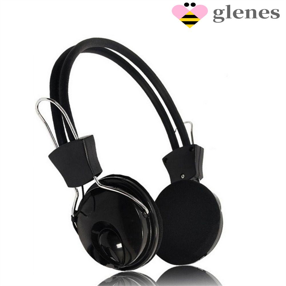 Glenes หูฟังเครื่องดนตรี กีตาร์ไฟฟ้า เปียโนไฟฟ้า สีดํา พร้อมสายหูฟัง