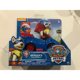 Paw PATROL APOLLOS PUP MOBILE ACTION FIGURES VEHICLE COLLECTION ของเล่นสําหรับเด็ก