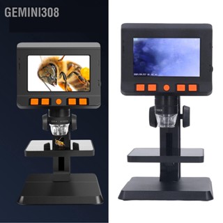 Gemini308 กล้องจุลทรรศน์ดิจิทัล 1000X ความละเอียดสูง โฟกัสชีวภาพ พร้อมขาตั้งปรับได้ ไฟ Led