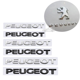 สติกเกอร์ตราสัญลักษณ์ ดัดแปลง สําหรับติดตกแต่งรถยนต์ Peugeot 5008 4008 308 208 207 1 ชิ้น