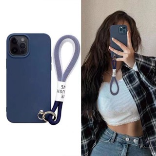 เคสโทรศัพท์มือถือ TPU กันหาย พร้อมสายคล้องสั้น แฟชั่น สําหรับ Realme C55 10 9i 4G 10 Pro Plus 5G 9 Pro Plus GT Neo 5 V23 V20 Q5i C31 C30 C30S Narzo 50 Pro