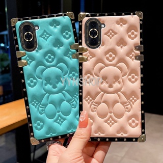 Yyn เคสโทรศัพท์มือถือ กันกระแทก ลายหมีฮิปสเตอร์ สามมิติ สําหรับ Huawei Nova 10 se Nova10 Pro Nova 9 se Nova9 Pro