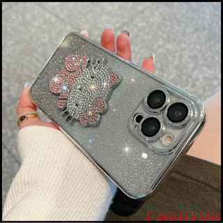 ลูกแมวระยิบระยับ เคสซิลิโคน iPhone เคสไอโฟน11 gold silvery ขอบเหลี่ยม compatible for Apple 13 เคสไอโฟน14 กันกระแทก เคสi11 xr 8plus mini เคสไอโฟน14promax 13 12promax เคสiPhone11Pro max เคสไอโฟน7พลัส caseiPhone12Promax เคสiX XS max เคส iXr Case iPhone14