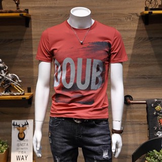 เสื้อยืด คอกลม ปักลายตัวอักษร มีซิป 5xl ไม่มีโลโก้ สําหรับผู้ชาย
