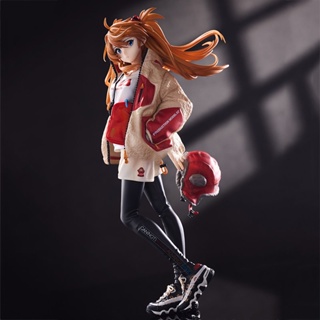 Neon GENESIS EVANGELION โมเดลฟิกเกอร์ Asuka Langley Shikinami Ver.RADIO EVA Part.2 PVC ขนาด 25 ซม. ของเล่นสําหรับเด็ก